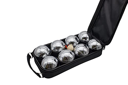 Boule GICO s Set Petanque Boccia Spiel Kinder Erwachsene- 8er Set