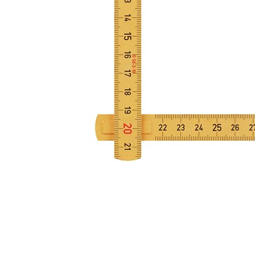 Zollstock Hultafors 2 m, Gliedermaßstab aus Fiberglas