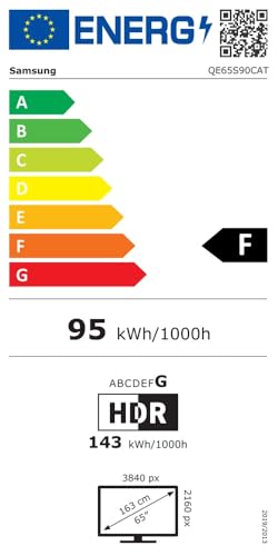 OLED 65 Zoll Samsung OLED 4K S90C 65 Zoll, Quantum HDR