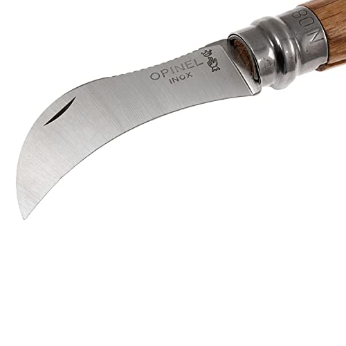 Pilzmesser Opinel O001252 braun, naturfarben