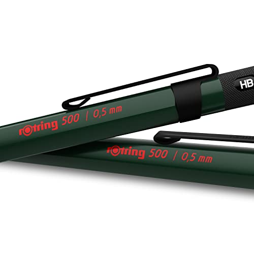 Druckbleistift rOtring 500 – 0,5 mm – Grüner Schaft