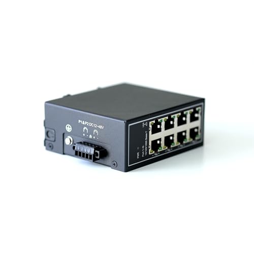 8-Port-Switch WIWAV WDH-8GT-DC 10/100/1000Mbps