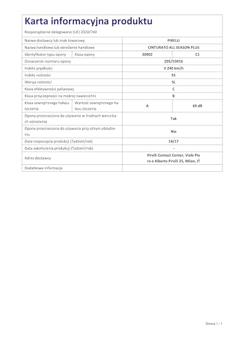 Ganzjahresreifen 19 Zoll Pirelli Cinturato All Season+ FSL M+S