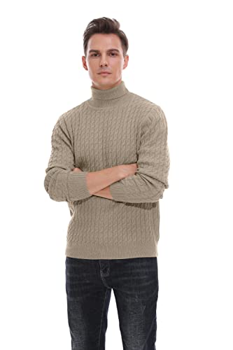 Rollkragenpullover Herren Hisir Klassischer Pullover Warmer