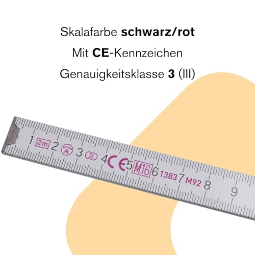 Zollstock Bernstein Tools for Electronics BERNSTEIN 7-502, 2 m