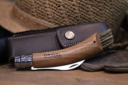 Pilzmesser Opinel O001252 braun, naturfarben