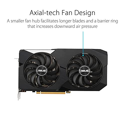 Radeon-Grafikkarten ASUS Dual AMD Radeon RX6600XT OC Edition Gaming