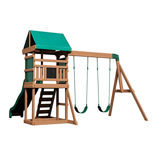 Spielturm Backyard Discovery Buckley Hill aus Holz | XXL Spielhaus