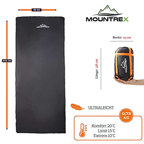 Schlafsack kleines Packmaß MOUNTREX ® Schlafsack