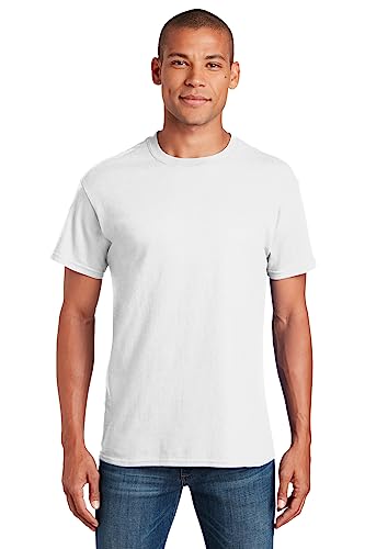 Weißes T-Shirt Herren Gildan Unisex T-shirt aus Baumwolle