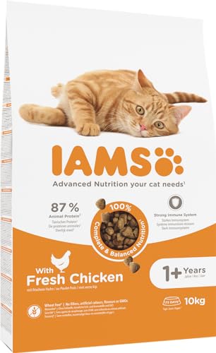 IAMS-Katzenfutter Iams Katzenfutter trocken mit Huhn