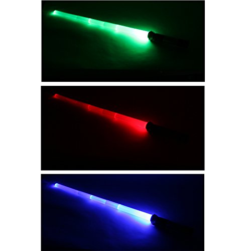 Lichtschwert tevenger Kinder Laserschwert Lightsaber 4-Fach LED