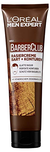 Rasiercreme L’Oréal Men Expert Barber Club, für Bart-Konturen