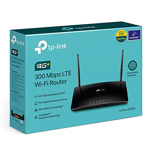 5G-Router TP-Link Archer MR500 AC1200 LTE Router Dualband 4G