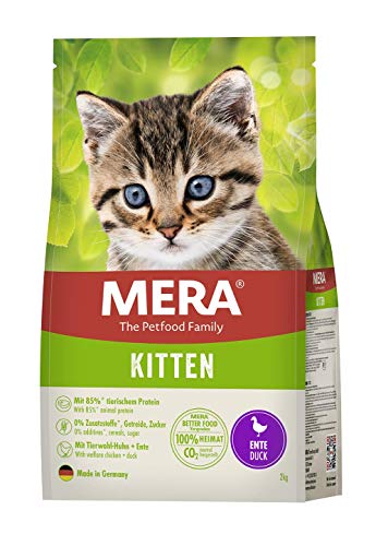 Mera-Katzenfutter MERA Cats Kitten Ente, Trockenfutter