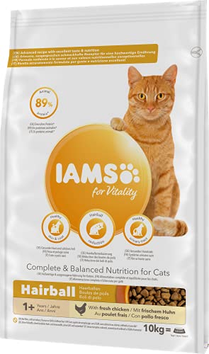 IAMS-Katzenfutter Iams Anti-Haarballen, trocken mit Huhn