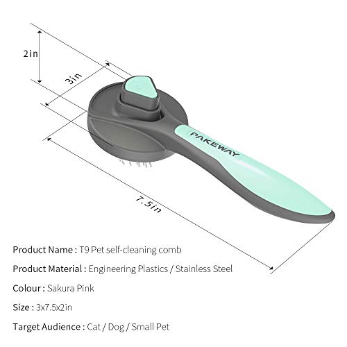Katzenbürste PAKEWAY , Hundebürste, Haustierbürste