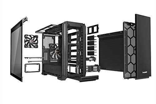 Be-Quiet-Gehäuse be quiet! Silent Base 601 Window Black PC-Gehäuse