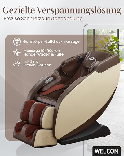 Shiatsu-Massagesessel WELCON Prestige II Luxus Massagesessel