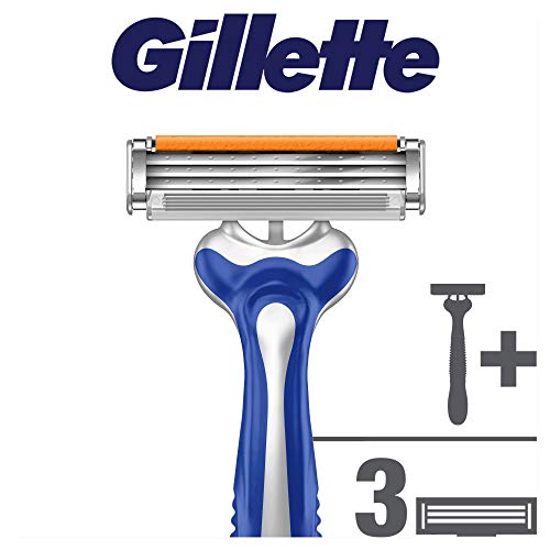 Gillette-Rasierer Gillette Sensor Excel Nassrasierer Herren, Rasierer