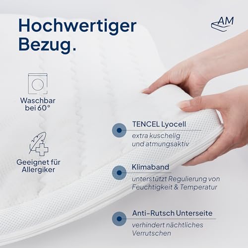 Gel-Topper (100×200) AM Qualitätsmatratzen Premium Gelschaum