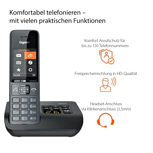 Gigaset-Telefonanlage Gigaset COMFORT 520A Trio – 3 Telefone