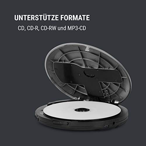 Discman Oneconcept CDC 100MP3 mit Netz- oder Batteriebetrieb