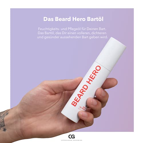 Bartwuchsmittel Copenhagen Grooming Beard Hero Bartöl Herren – Beard