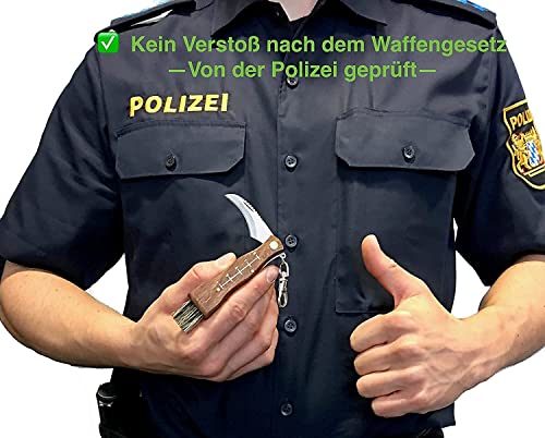 Pilzmesser CRS Polizeigeprüftes mit Bürste, Schwammerlmesser