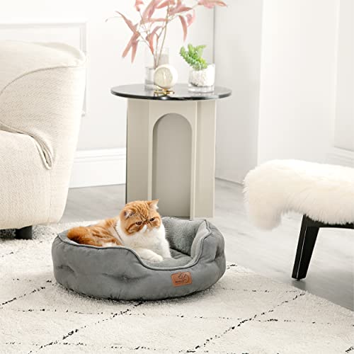 Katzenbett Bedsure waschbar Katzen Bettchen – 51x48x15cm Katzen Bett