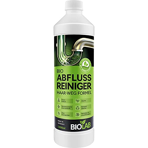 Bio-Abflussreiniger BIOLAB Abflussreiniger (1000 ml) Rohrreiniger