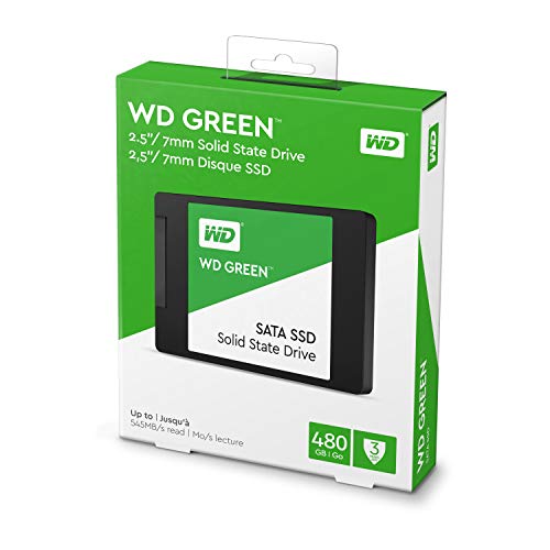 SSD-Festplatte Western Digital WD Green 480 GB Internal SSD