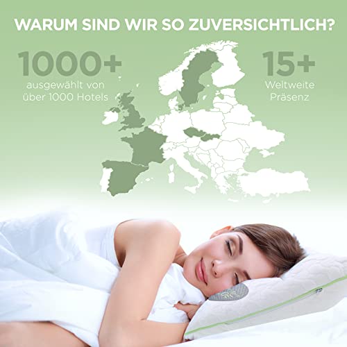 Kopfkissen für Wasserbett Vitapur Kopfkissen 40 x 80 Aloe Vera