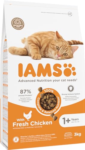 Katzen-Trockenfutter Iams Katzenfutter trocken mit Huhn