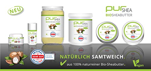 Bio-Sheabutter purSHEA -Bio Sheabutter-unraffiniert, kaltgepresst