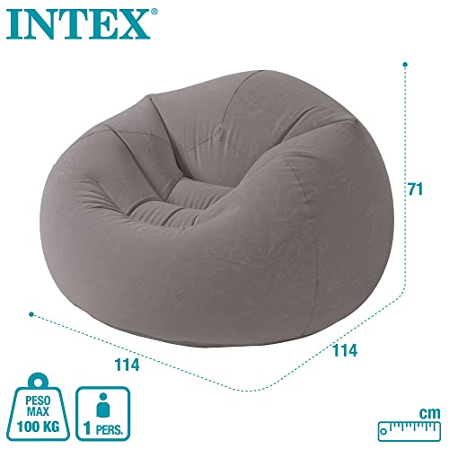 Sitzsack Intex Beanless Bag Chair Inflating Furniture – Bean Bag