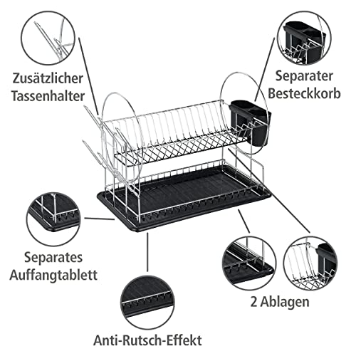 Abtropfgestell WENKO Geschirrabtropfer Premium Duo