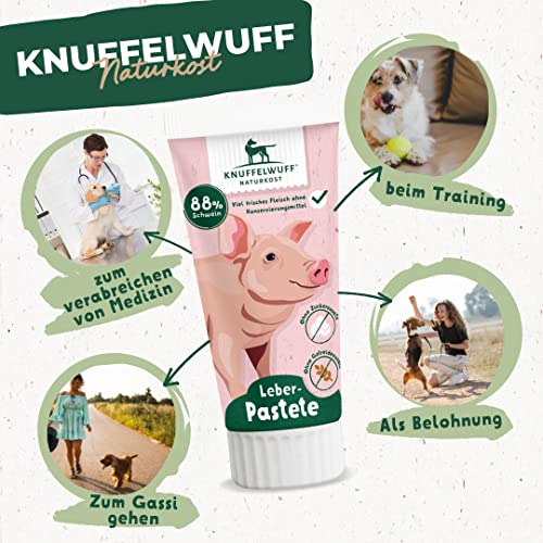 Hundeleberwurst Knuffelwuff Tuben Snack Hunde Leckerlis