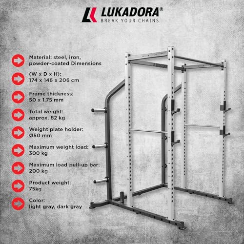 Power-Rack Lukadora Power Rack (Power-Cage) Multifunktionale