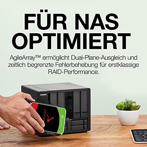 NAS-Festplatte Seagate IronWolf 4TB interne Festplatte, NAS HDD