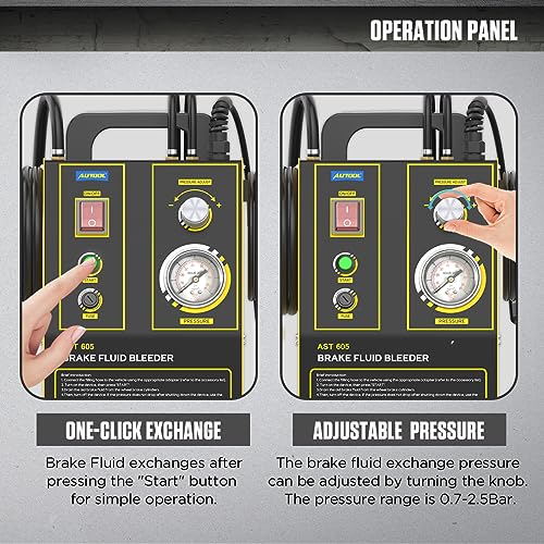 Bremsentlüftungsgerät AUTOOL AST605 Auto-Bremsenentlüfter
