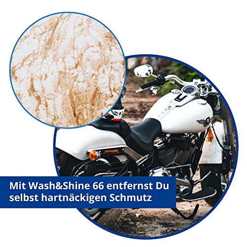 Motorradreiniger Shinykings Wash&Shine 66 WASSERLOSER Motorrad