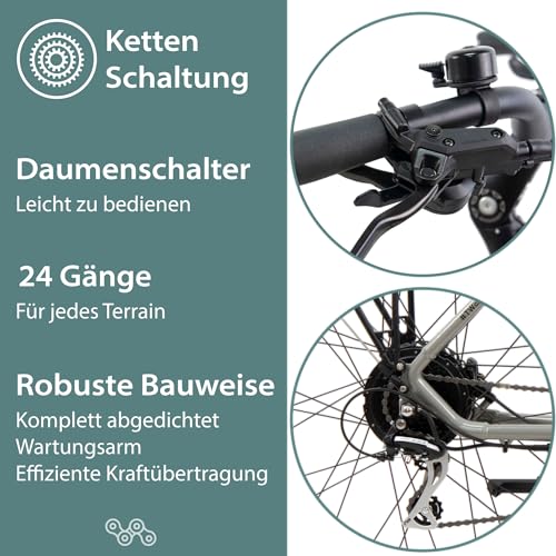 Trekking-E-Bike tretwerk DIREKT gute Räder TRETWERK – 28 Zoll E-Bike