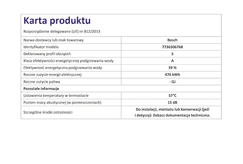 Durchlauferhitzer 18 kW Bosch Thermotechnik Bosch elektronisch