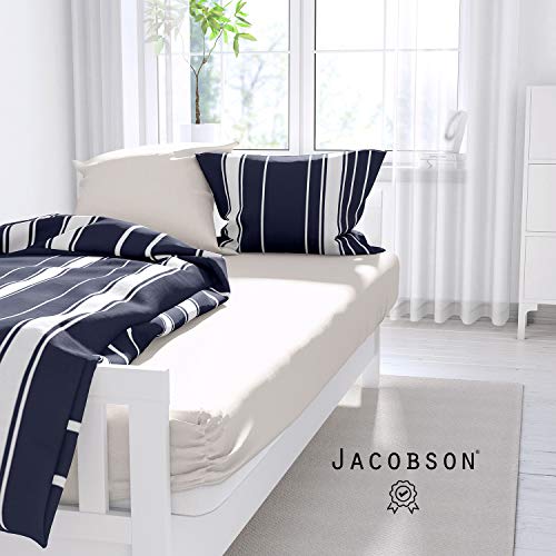 Spannbettlaken (180 x 200) JACOBSON Jersey Spannbettlaken