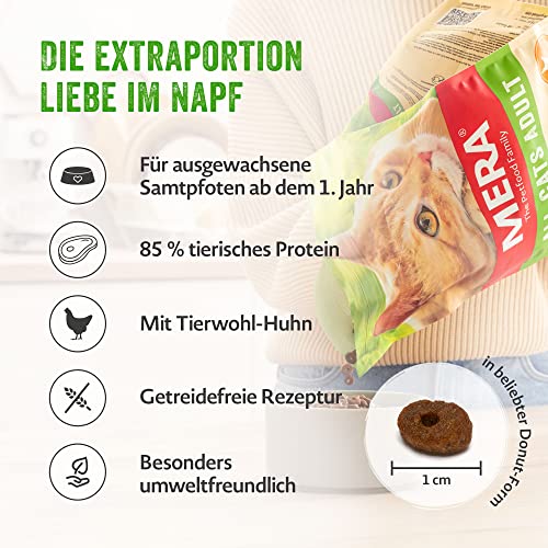 Mera-Katzenfutter MERA Cats Huhn (2kg), Trockenfutter