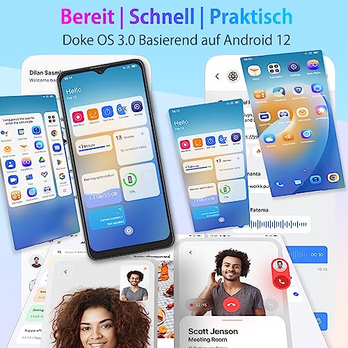 Smartphone bis 300 Euro OSCAL Smartphone Ohne Vertrag 7GB RAM 32GB