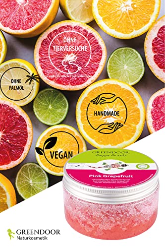 Peeling GREENDOOR Körper Sugar Scrub Pink Grapefruit 230g