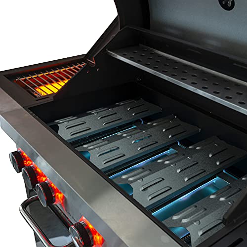 Activa-Gasgrill ACTIVA 4 Brenner Gasgrill “Black Star 500”