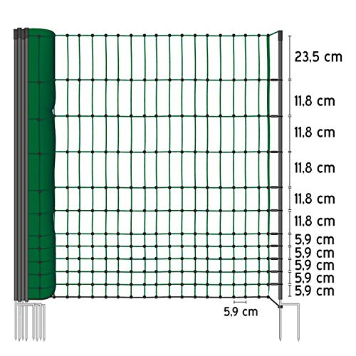 Geflügelnetz VOSS.farming 112cm Classic 25m, Hühnerzaun